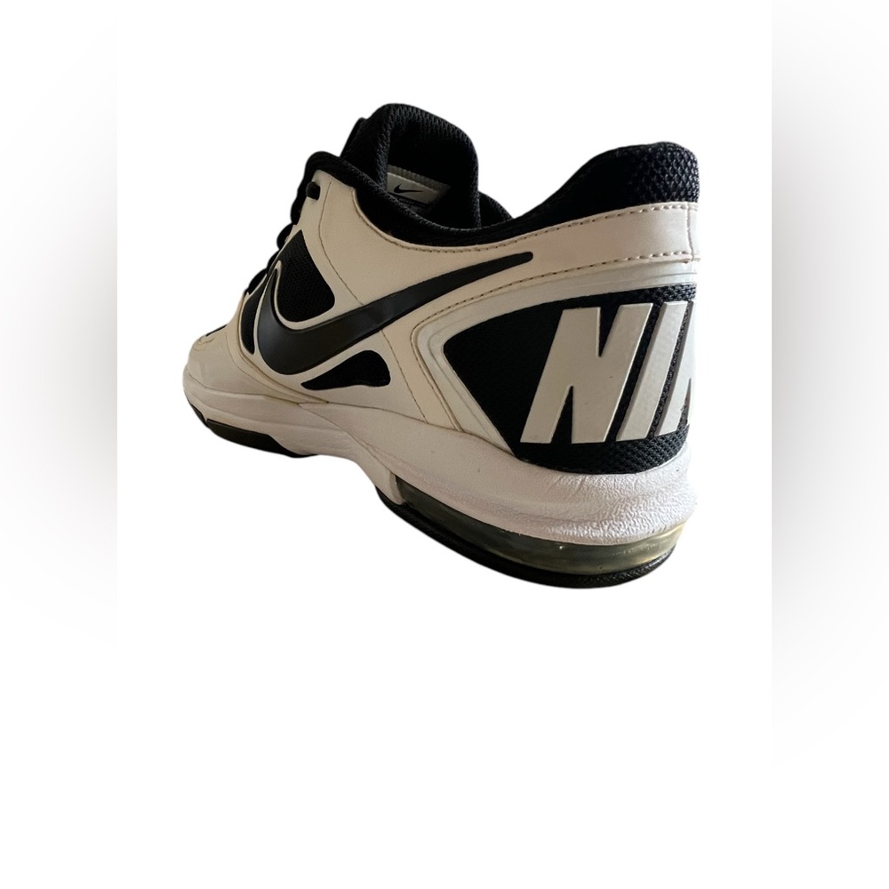 NIKE - BLACK WHITE TRAINER 1.3 MID SNEAKERS - Picture 9 of 12